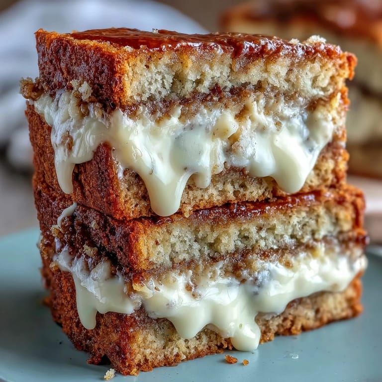 Moist Cream Cheese Cinnamon Swirl Banana Bread cooling on a wire rack, featuring a golden brown crust and visible sweet crumb texture.