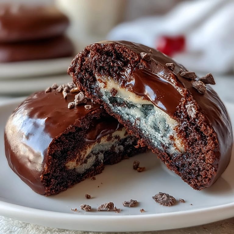 3. Decadent dark chocolate vanilla cookies with milk chocolate swirls, offering a mysterious flavor twist reminiscent of the beloved Shadow Milk Cookie.