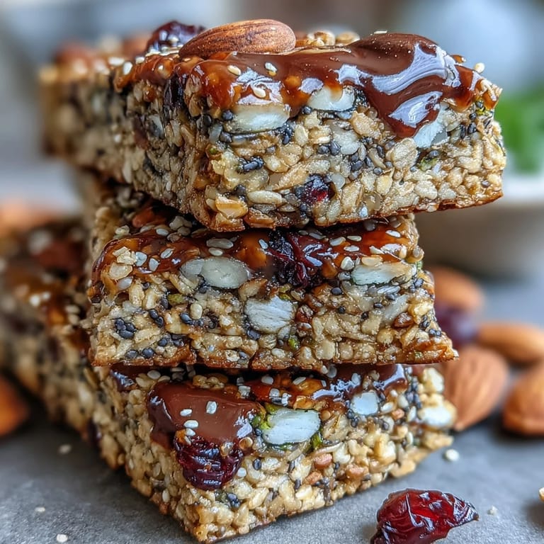 Nut-Free Granola Bars with Honey and Oats - Hearty, homemade granola bars featuring coconut, pumpkin seeds, and honey for a nutritious, allergen-friendly snack.